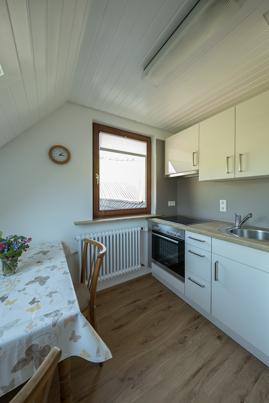 Küche Dachgeschosswohnung